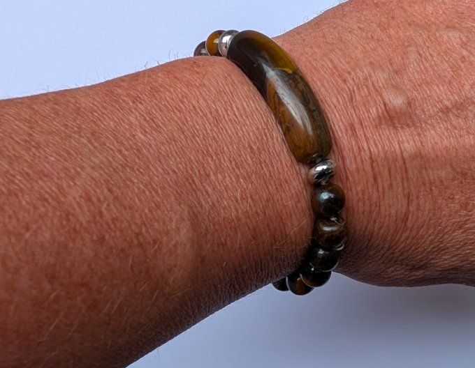 Bracelet Pierre Oeil de tigre